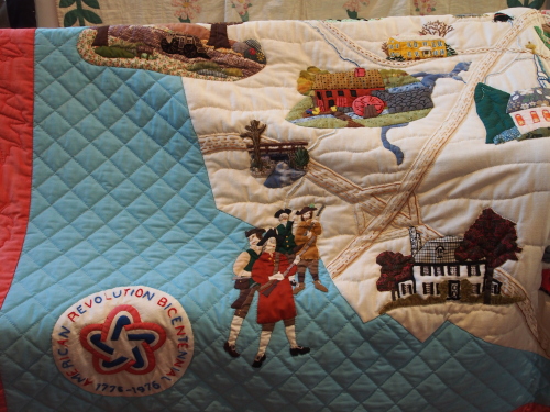 Local Bicentennial quilt