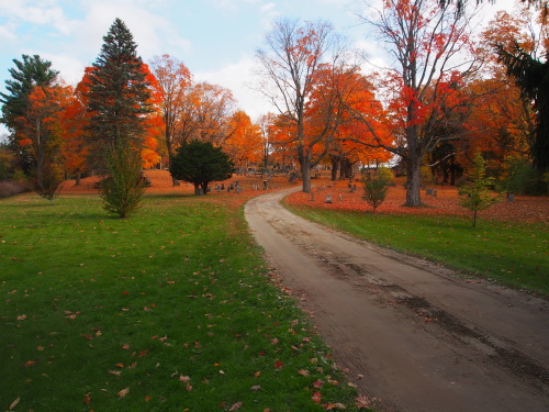 Cemetery colors