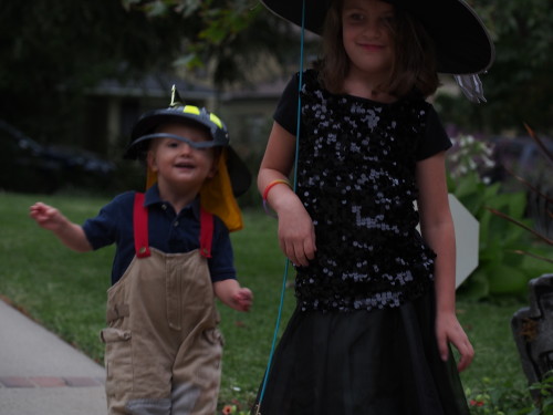 Trick-or-treaters